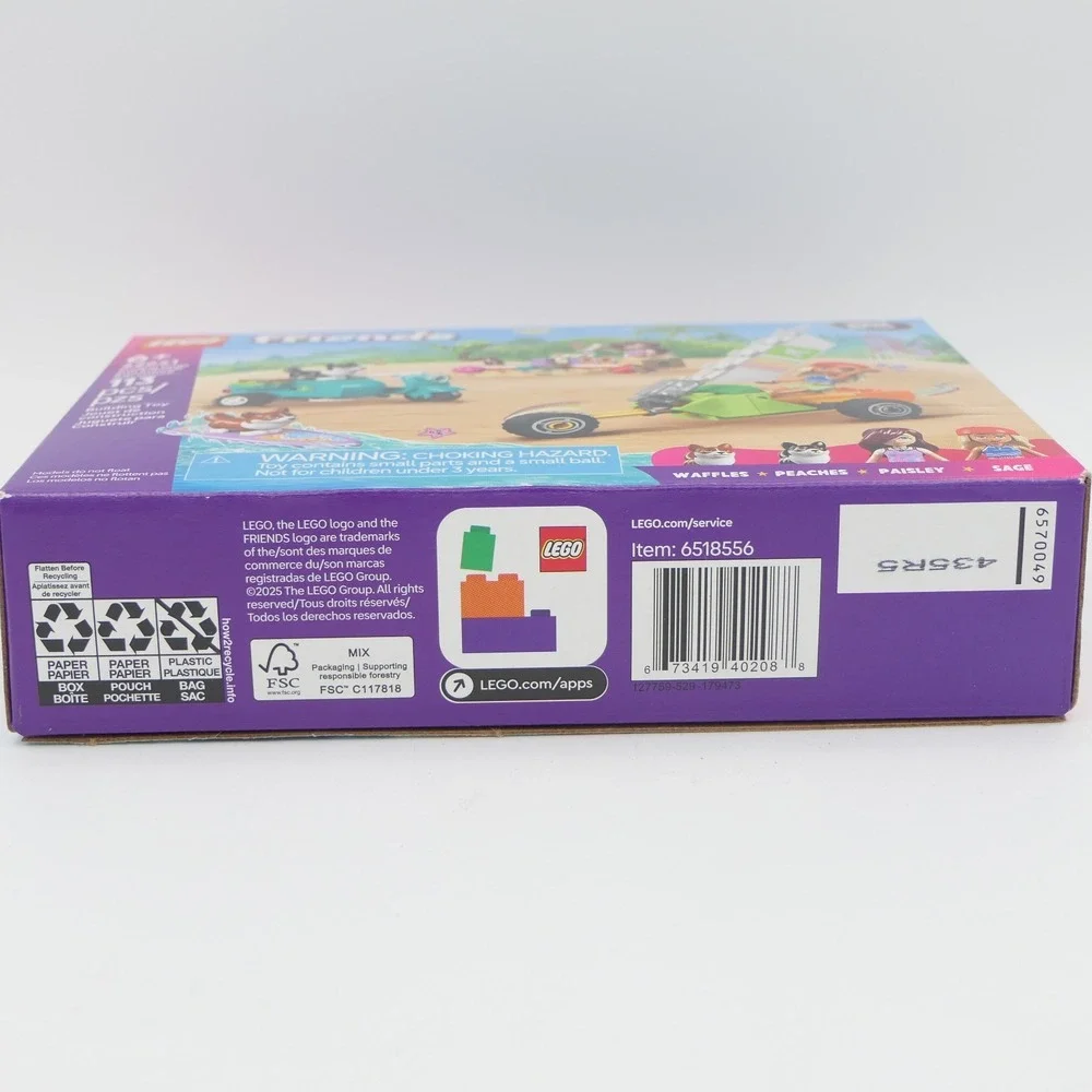 LEGO Friends Surfing Dogs and Scooter Adventure 42641 Building Toy Set Ages 6+